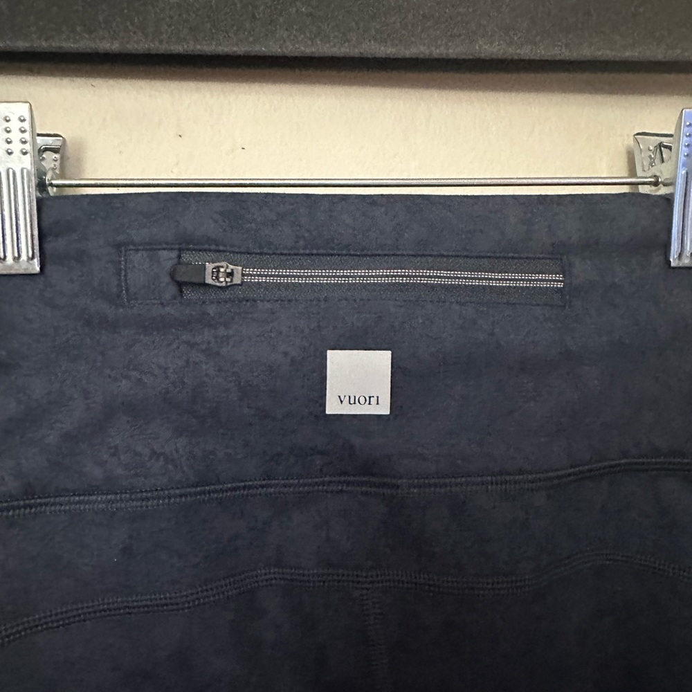Vuori Pace High Rise Legging! Ocean Texture Blue! EUC - Picture 5 of 8
